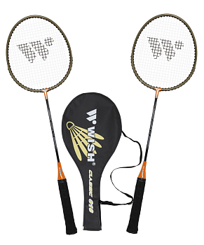 Набор для бадминтона Classic 316, 2 ракетки, оранжевый Набор для бадминтона Classic 316, 2 ракетки, оранжевый