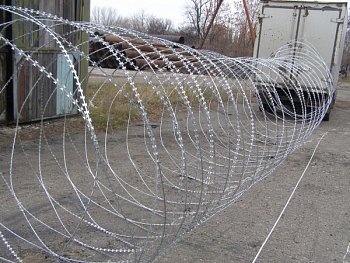 АСКЛ армированная колючая лента спиралевидная 500х40х3 АСКЛ армированная колючая лента спиралевидная 500х40х3