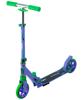 БЕЗ УПАКОВКИ Самокат 2-колесный Razzle 145 мм, фиолетовый/зеленый БЕЗ УПАКОВКИ Самокат 2-колесный Razzle 145 мм, фиолетовый/зеленый