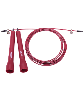 БЕЗ УПАКОВКИ Скакалка RP-202 ПВХ скоростная, бордовый, 3 м